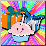 Birthday greetings icon