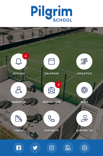Android application Pilgrim School LA App screenshort