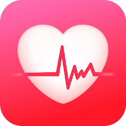 심박수: 심장 박동 측정기 아이콘 이미지
