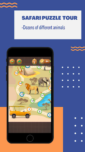 Android application Safari Puzzle screenshort