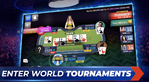 Poker Legends: Free Texas Holdem Poker Tournaments  screenshots 2