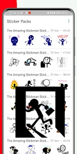 The Amazing Stickman WAsticker