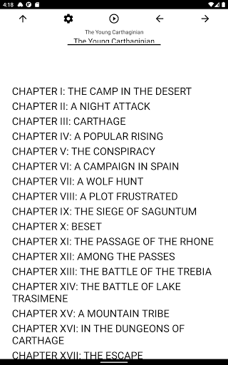 Book, The Young Carthaginian Screen 3