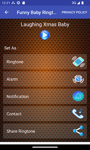 Funny Baby Ringtone Screen 2