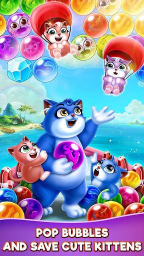 Cat Pop Island: Bubble Shooter Adventure  screenshots 3