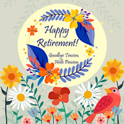 Happy Retirement Wishes  Icon