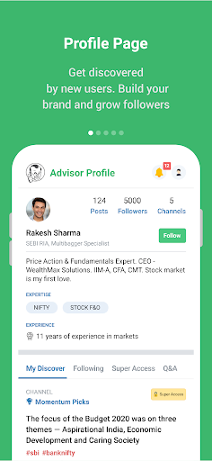 Android application MoneyUncle Experts App screenshort