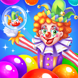 circus clown bubble icon