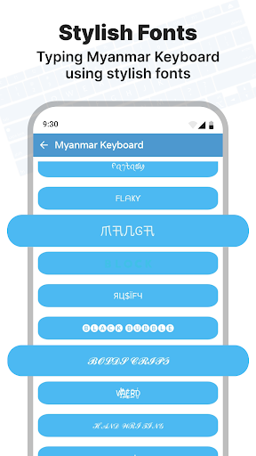 Zawgyi Myanmar keyboard screenshot 12