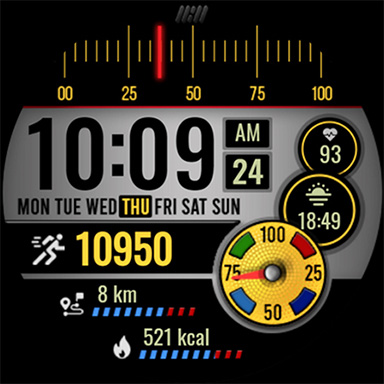 Tancha S27 Digital Watch Face