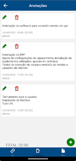 Android application Sabio Virtual - Helpdesk screenshort