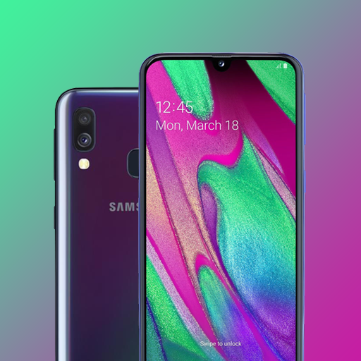Theme for Galaxy A40 logo