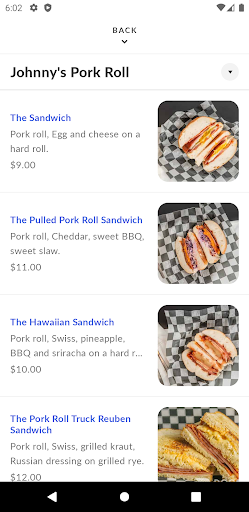 Johnnys Pork Roll Screen 3