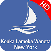 Keuka Lamoka Waneta Lakes NY Offline GPS Charts