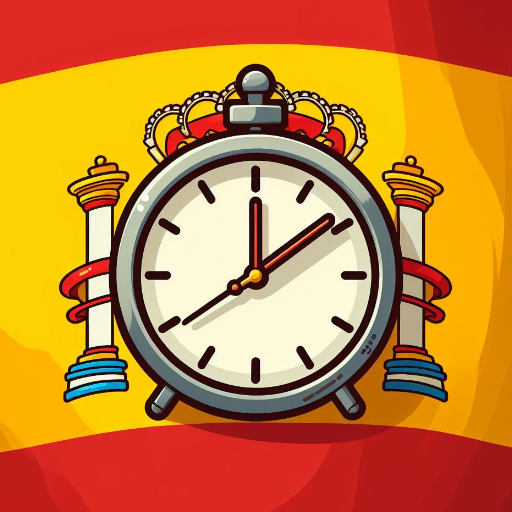 Time in Spanish logo