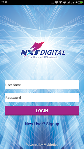 NXTDigital LCO App Screen 2