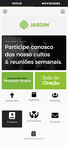 Android application Igreja Jardim screenshort