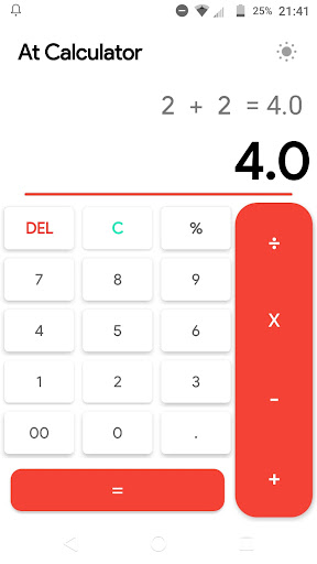 At Calculator Screen 2