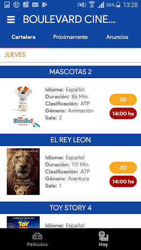 Boulevard Cine Screen 2