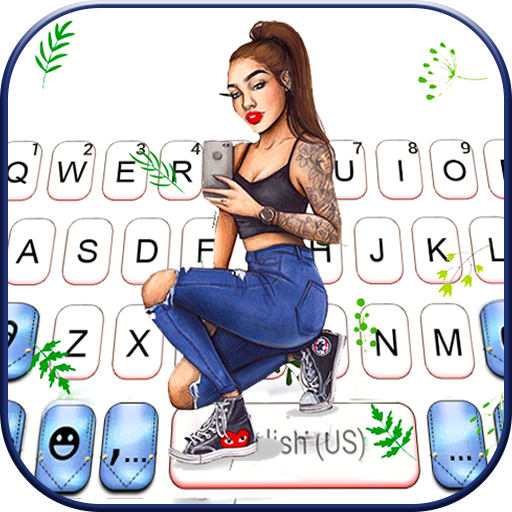 Sexy Girl Selfie Theme logo
