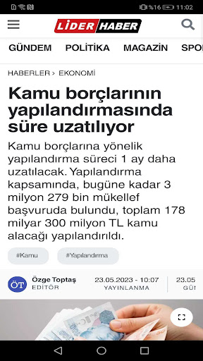 Lider Haber Screen 2