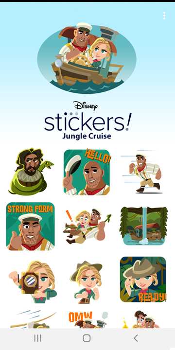 Disney Stickers: Jungle Cruise - 1.0.0 - (Android)