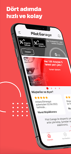 Android application Pilot Garage Club screenshort