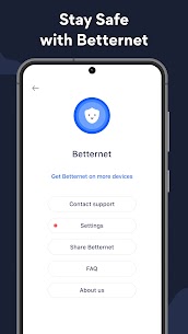 Betternet VPN : Proxy illimité MOD APK (Premium débloqué) 5