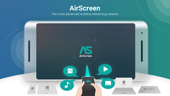 AirScreen - AirPlay & Cast & Miracast & DLNA android2mod screenshots 1