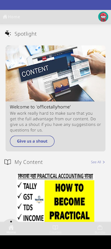Tally Home & Institute Screen 3