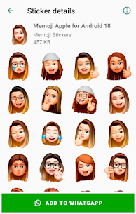 Memoji Apple Stickers for Android WhatsApp 3