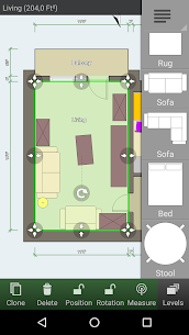 تحميل تطبيق تصميم المباني Floor Plan Creator مدفوع 2022 للأندرويد 2