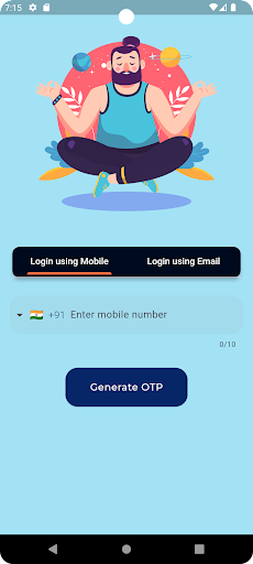 Android application Bharat Yatra screenshort