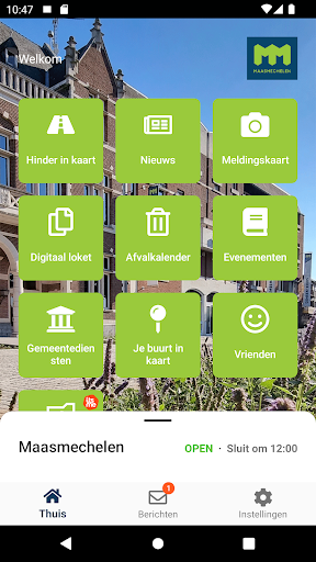 Android application Maasmechelen screenshort