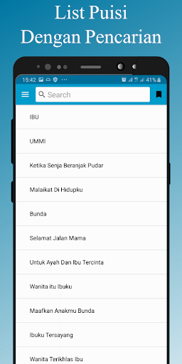 Puisi Ibu Tersayang Screen 3