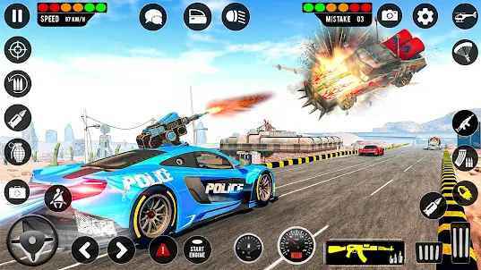 警察 車 遊戲 - 警察 遊戲