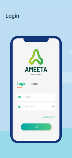 Android application Ameeta screenshort