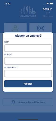 Handivisible Établissements Screen 3