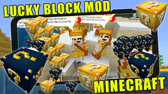 Realistic Lucky Block Addon for Minecraft