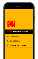 screenshot of KODAK Mobile Film Scanner