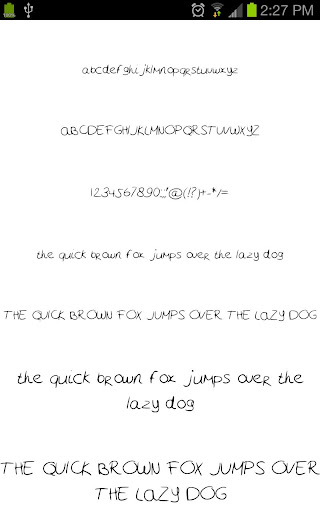 Neat Fonts Message Maker Screen 3
