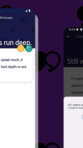 English Proverbs Dictionary Screen 3