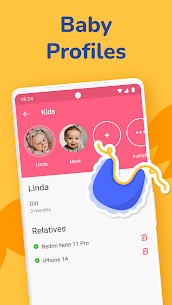 Bayi: Pelacak Menyusui MOD APK (Premium Tidak Terkunci) 4