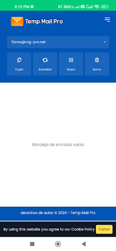 Temp Mail Pro Screen 2