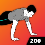 Cover Image of Download 200 Push Ups - Home Workout  APK