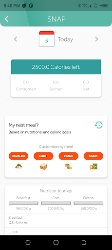 Android application Fossa screenshort