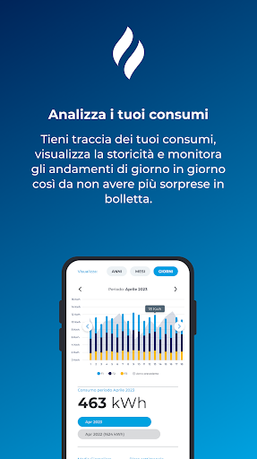 Android application MyApp Energy screenshort