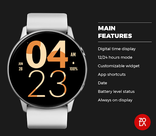 Giraffe Watch Face Screen 2
