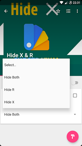Substratum Hide X and R