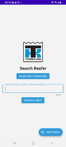 Android application TK Technician screenshort